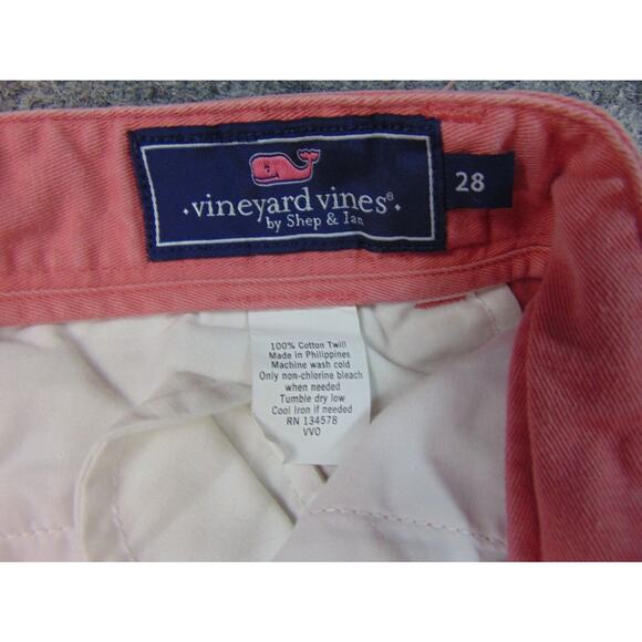 Vineyard Vines Shorts Mens 28 Pink Club Short Pants - Picture 9 of 9